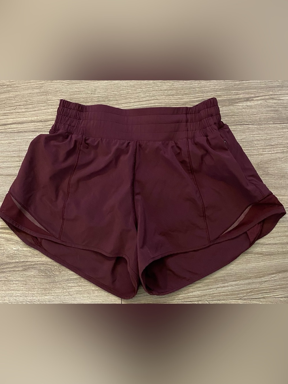 lululemon athletica Women's Athletic Shorts - Burgundy